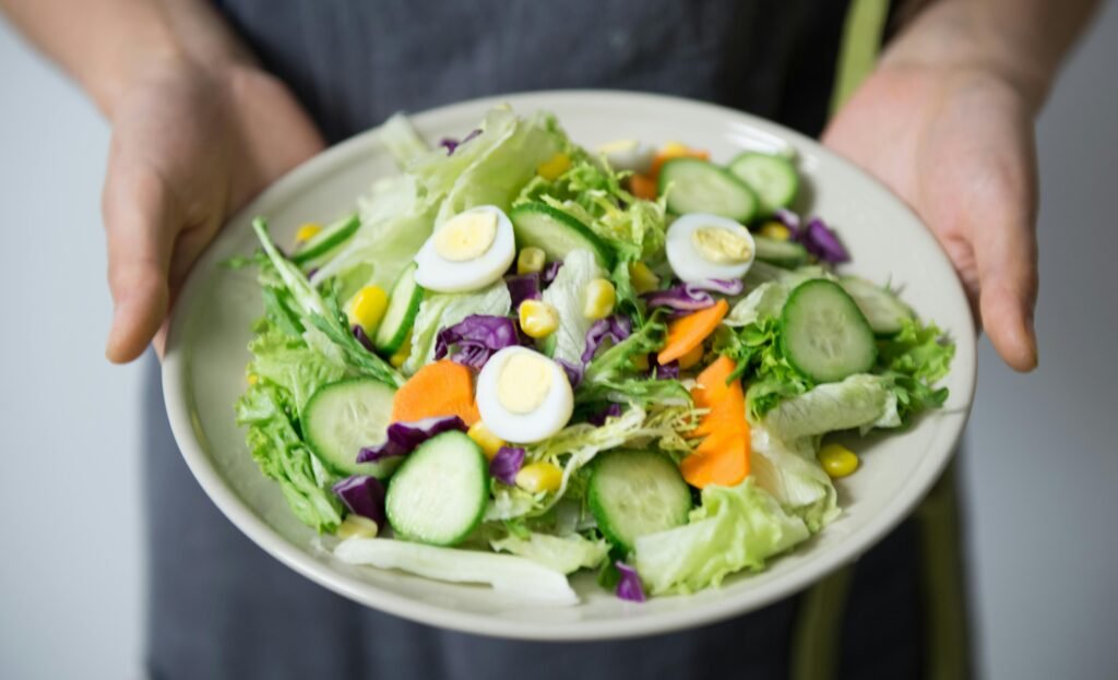 Salad spinner meal prep hack